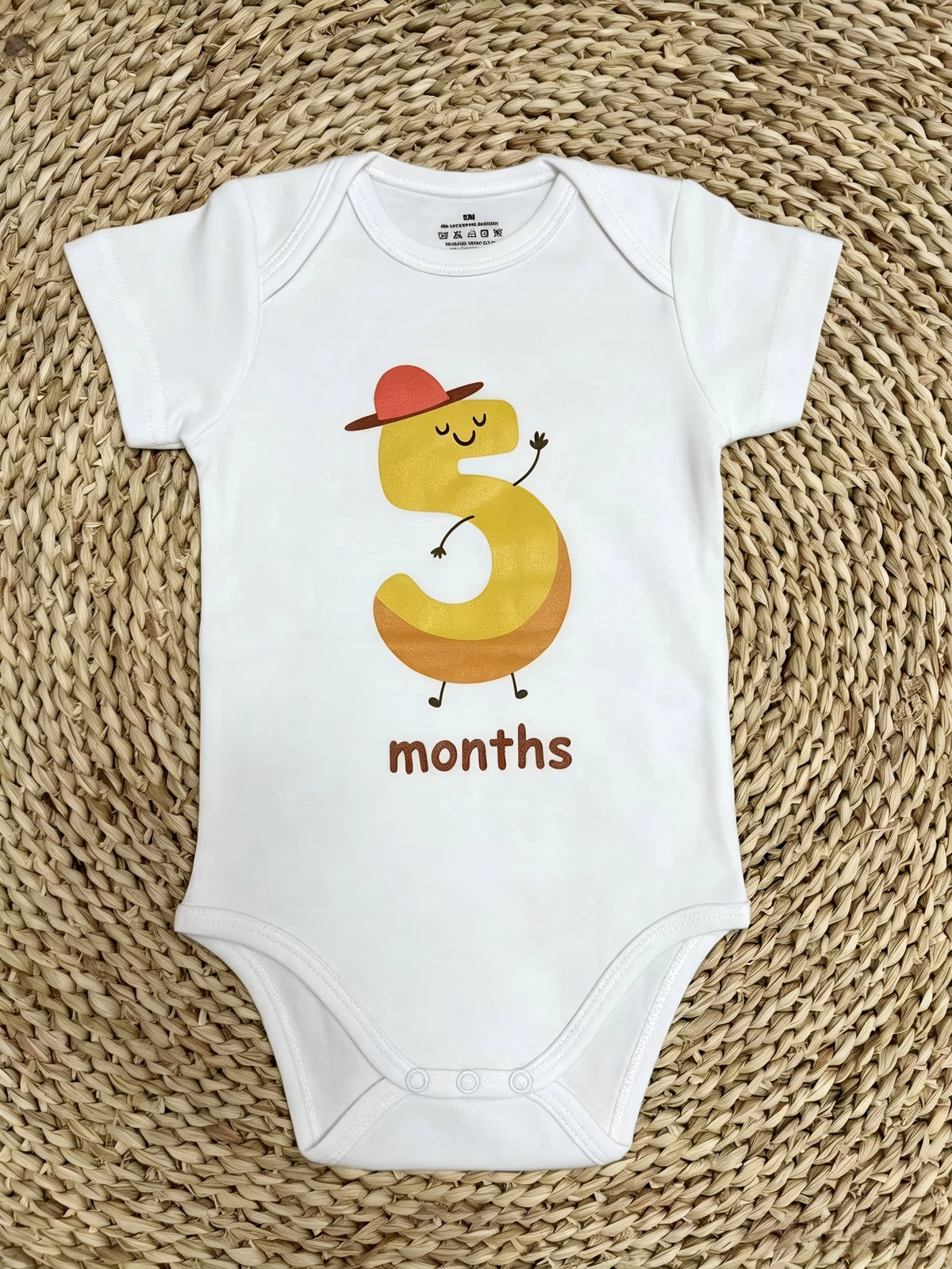 USA Shop Baby Short Sleeves Cotton Bodysuit Newborn Daily Rompers