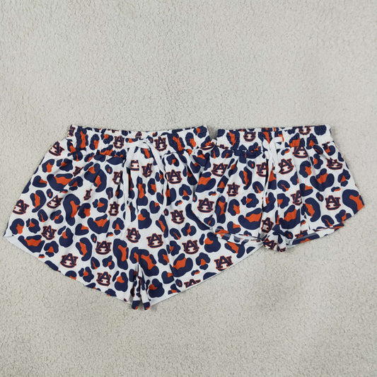 Sibling Family Kids Girls Adult Women Leopard Yoga Shorts Bottoms Team Clothes  RTS