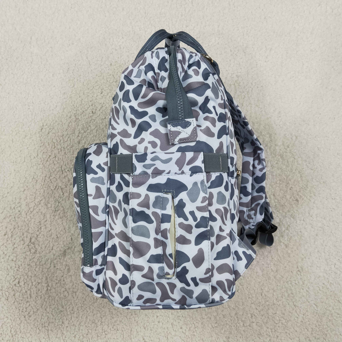Sibling Baby Boys Kids Camo Print Zipper Backpack School Hunting Bag