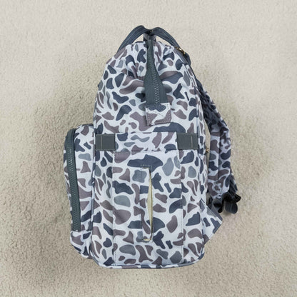 Sibling Baby Boys Kids Camo Print Zipper Backpack School Hunting Bag