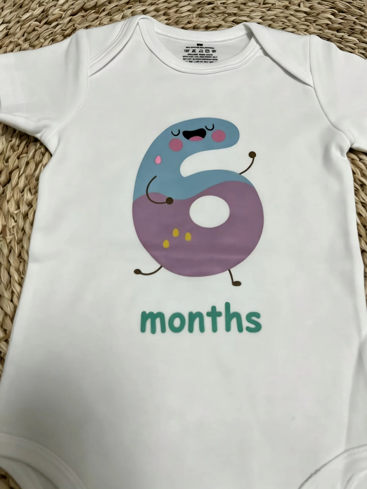 USA Shop Baby Short Sleeves Cotton Bodysuit Newborn Daily Rompers