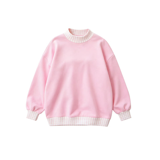 Moq 5 Preorder Adult Women Long Sleeves Shirt Tops Pink Pullover Clothes