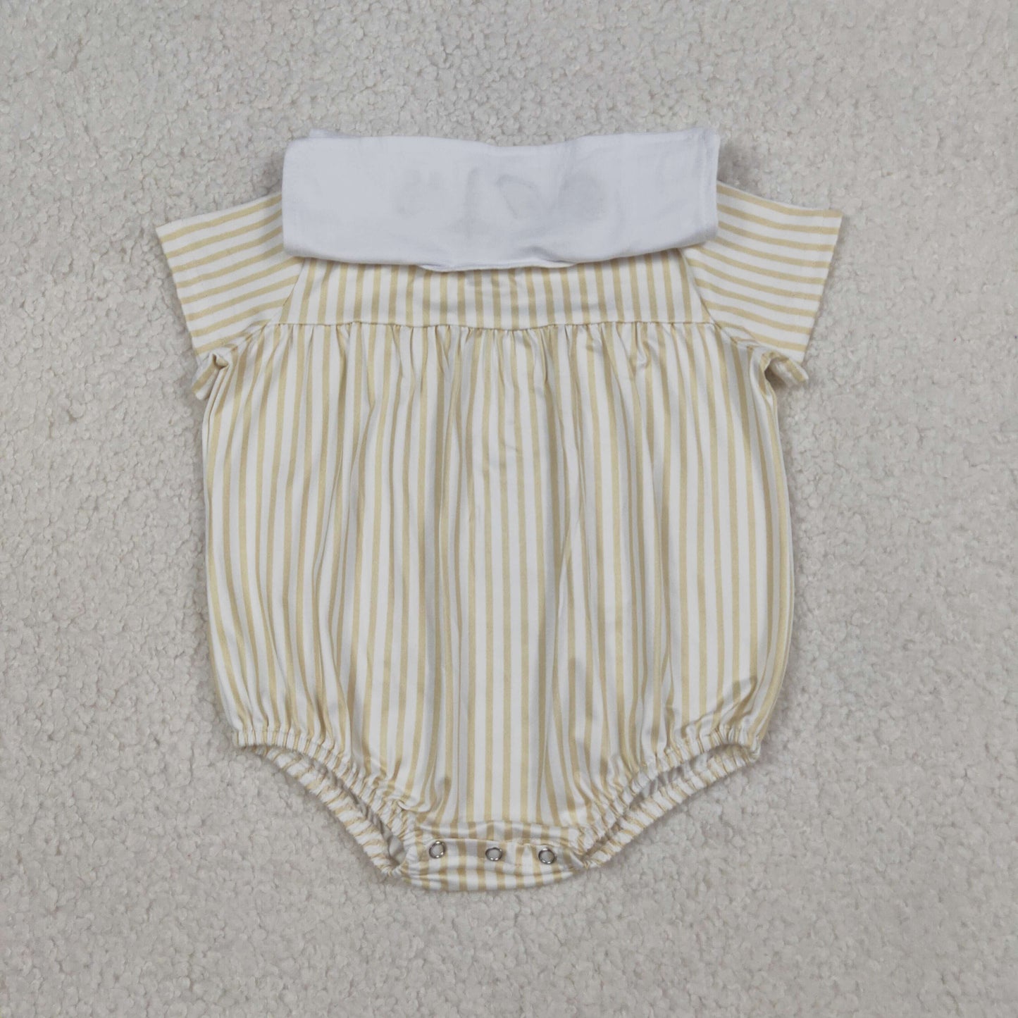 RTS Sibling Baby Boys Kids Short Sleeves Embroidery Shirt Shorts Cross Stripes Set Romper