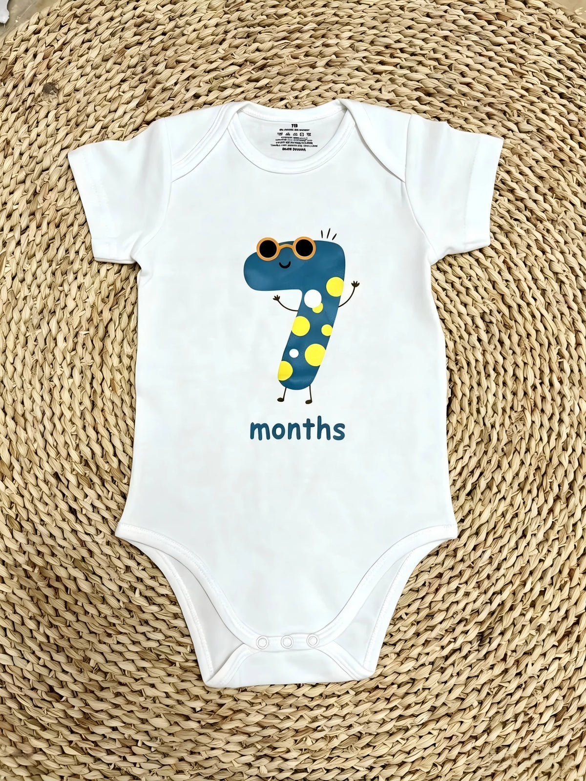 USA Shop Baby Short Sleeves Cotton Bodysuit Newborn Daily Rompers