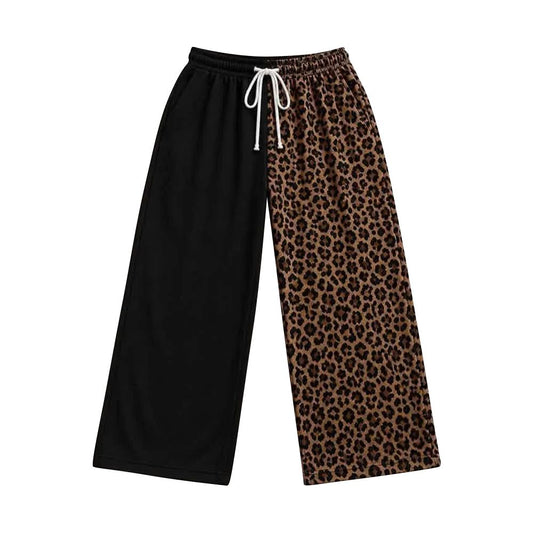 Moq 5 Preorder Adult Women Pockets Leopard Pants Bottoms Clothes