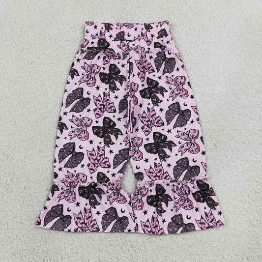 Baby Girls Kids Bows Ruffle Pants Bottoms Halloween Clothes