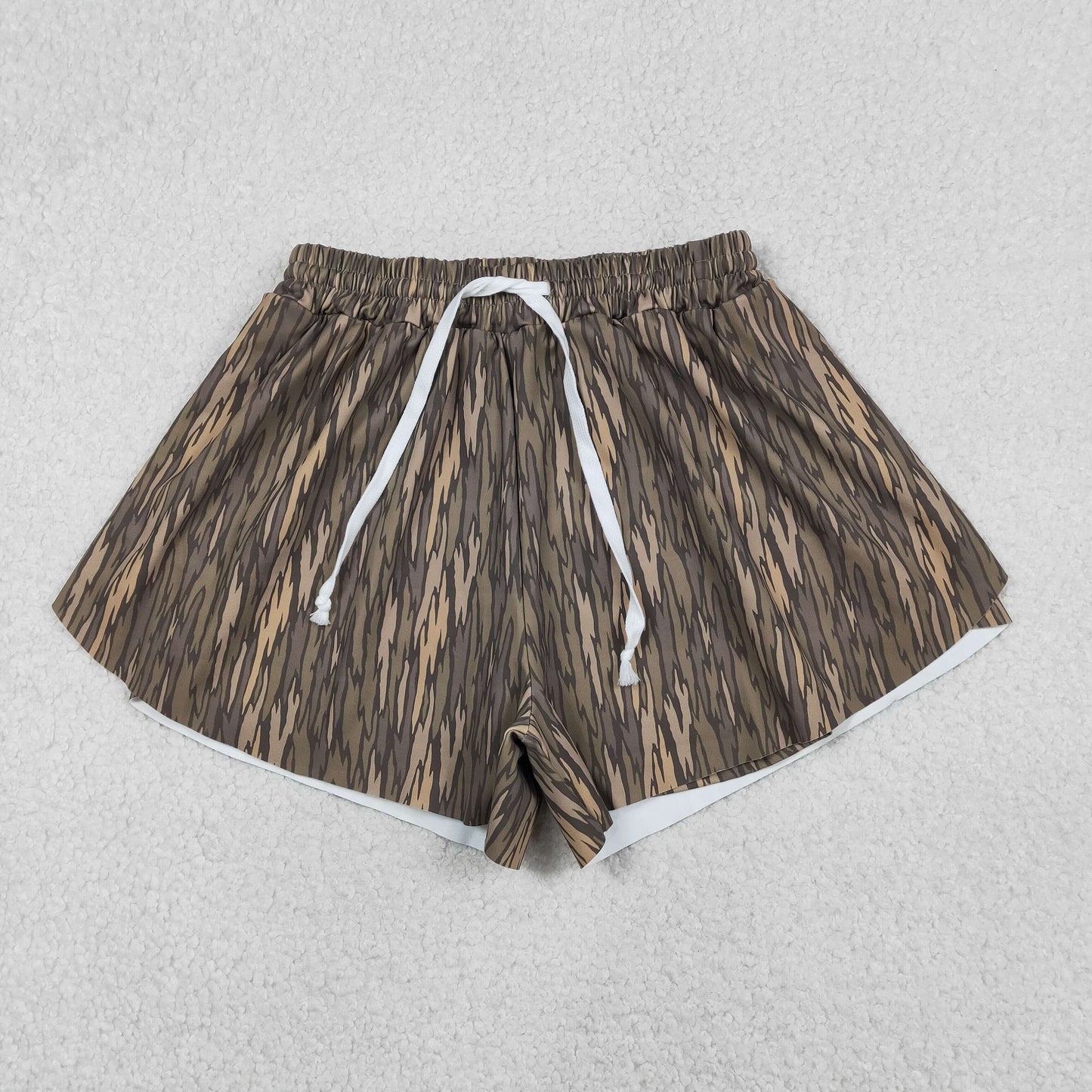 RTS Adult Women Camo Yoga Southern Shorts Bottoms