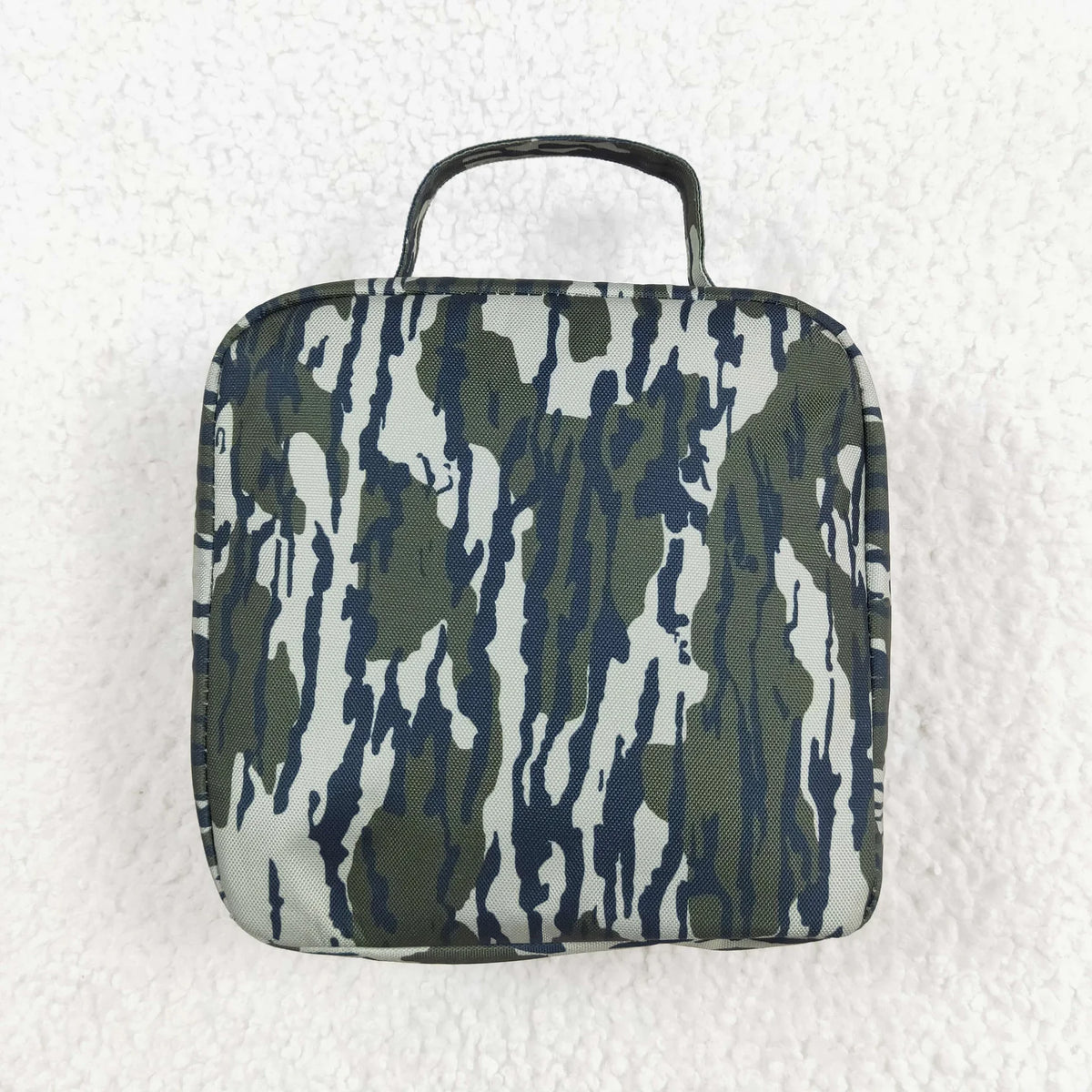 USA Shop Baby Boys Kids Green Camo Lunch Box Dinner Picnic Thermal Bag