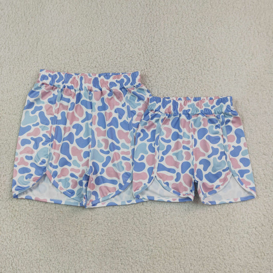 Sibling Baby Girls Adult Women Camo Shorts Summer Bottoms