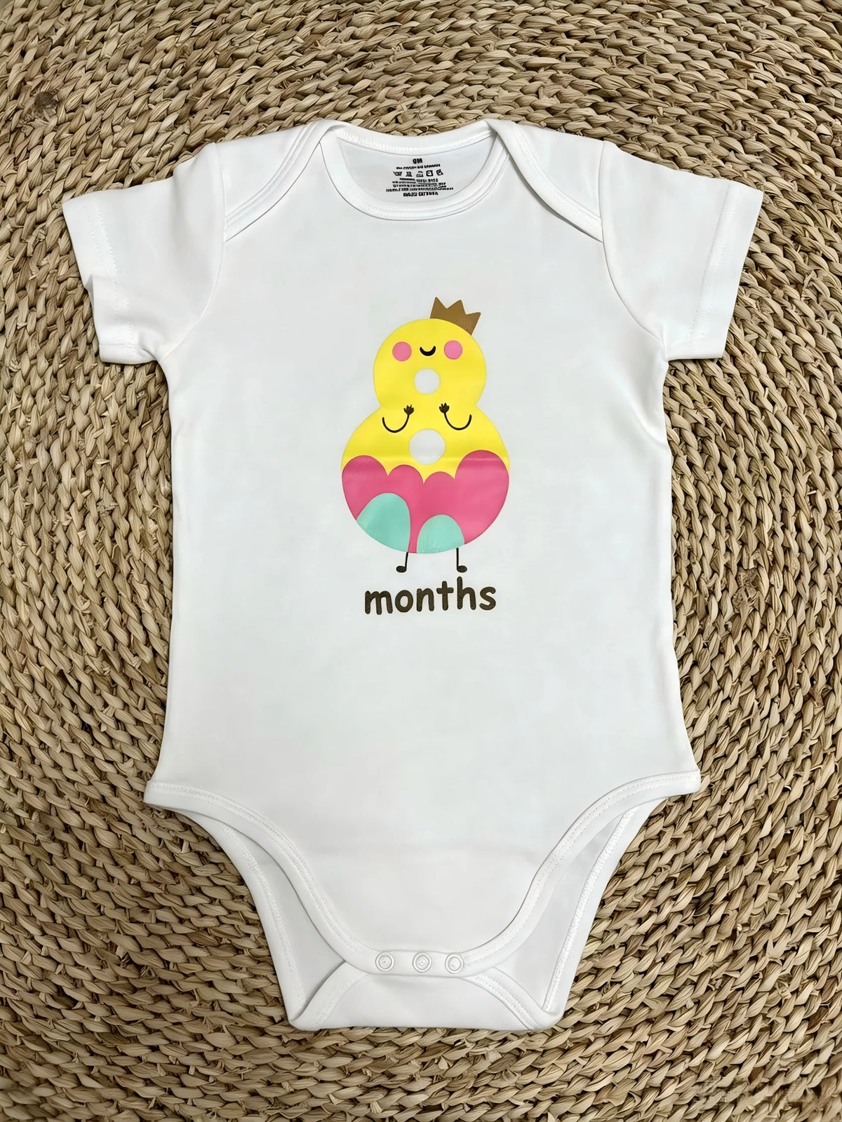 USA Shop Baby Short Sleeves Cotton Bodysuit Newborn Daily Rompers