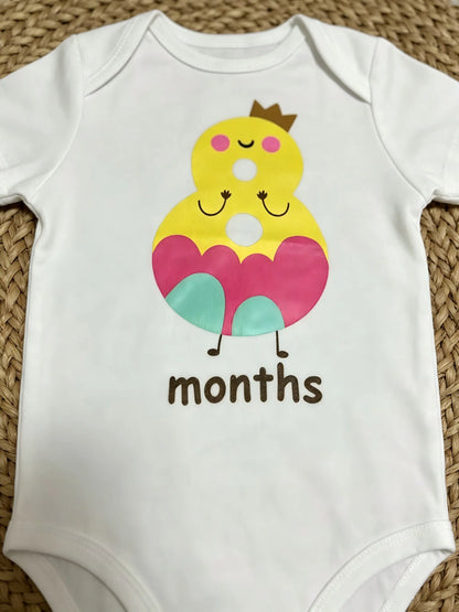 USA Shop Baby Short Sleeves Cotton Bodysuit Newborn Daily Rompers