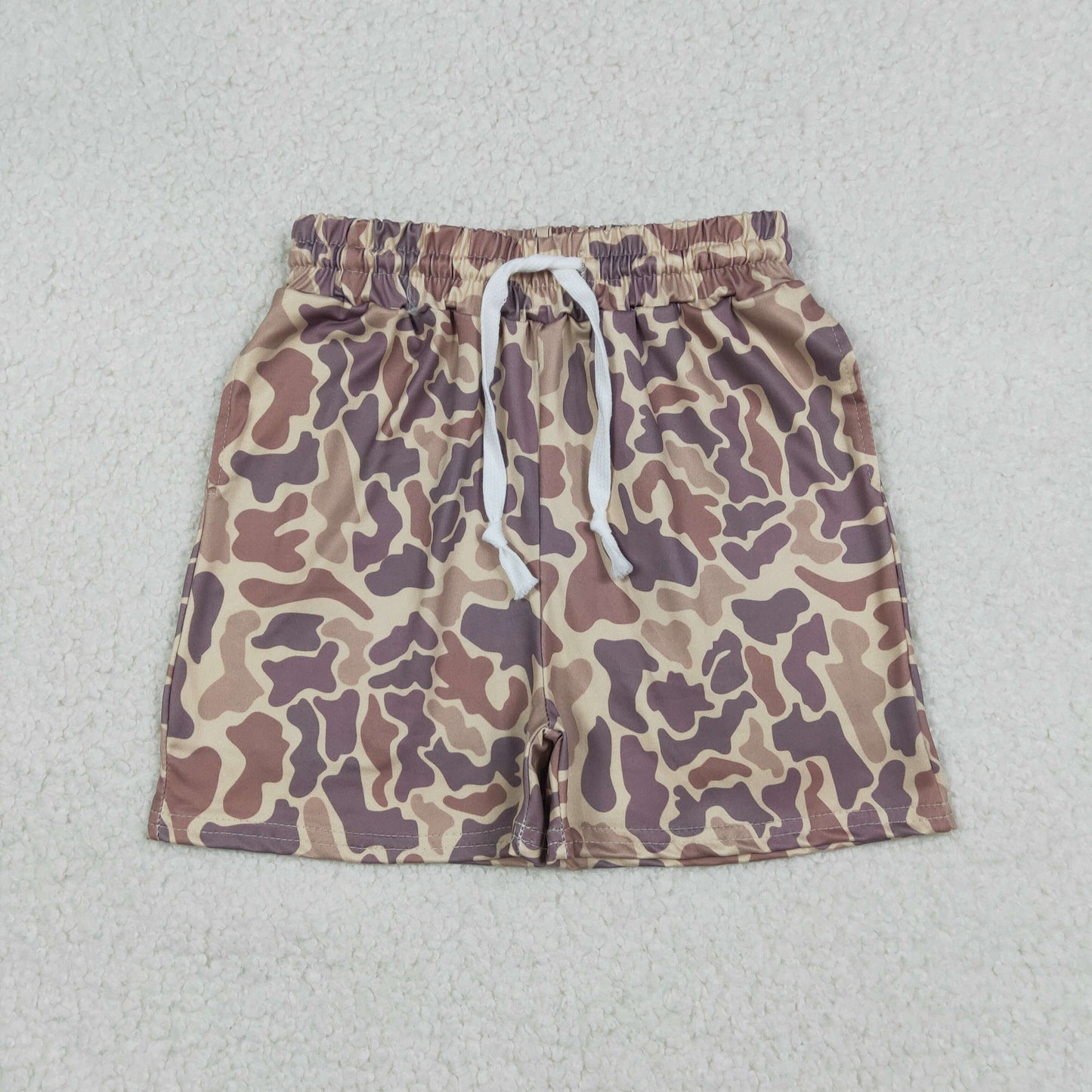 Baby Boys Kids Camo Pockets Adjustable Shorts Southern Bottom