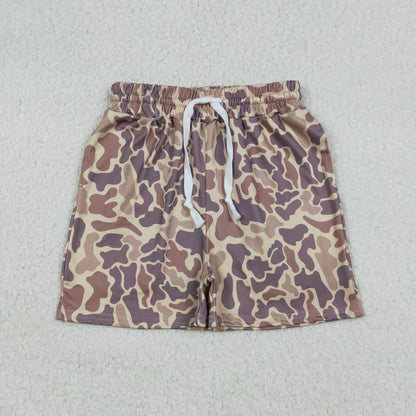 Baby Boys Kids Camo Pockets Adjustable Shorts Southern Bottom