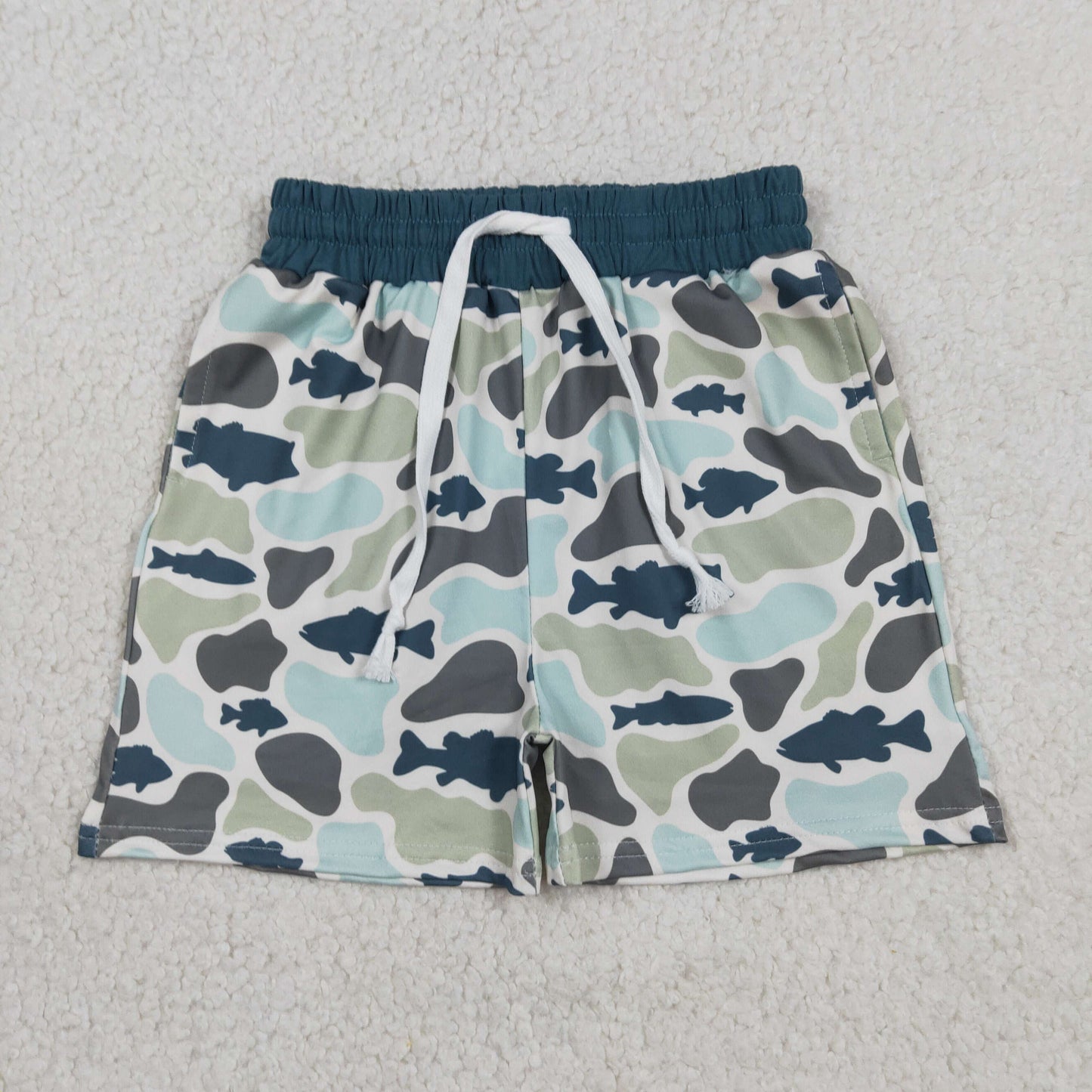 Baby Boys Kids Fish Camo Shorts Bottoms Summer Clothes