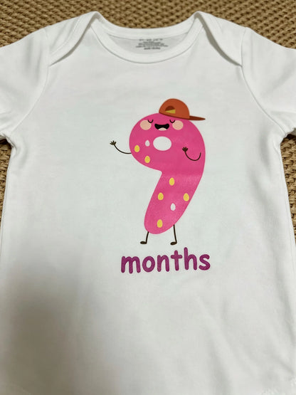 USA Shop Baby Short Sleeves Cotton Bodysuit Newborn Daily Rompers
