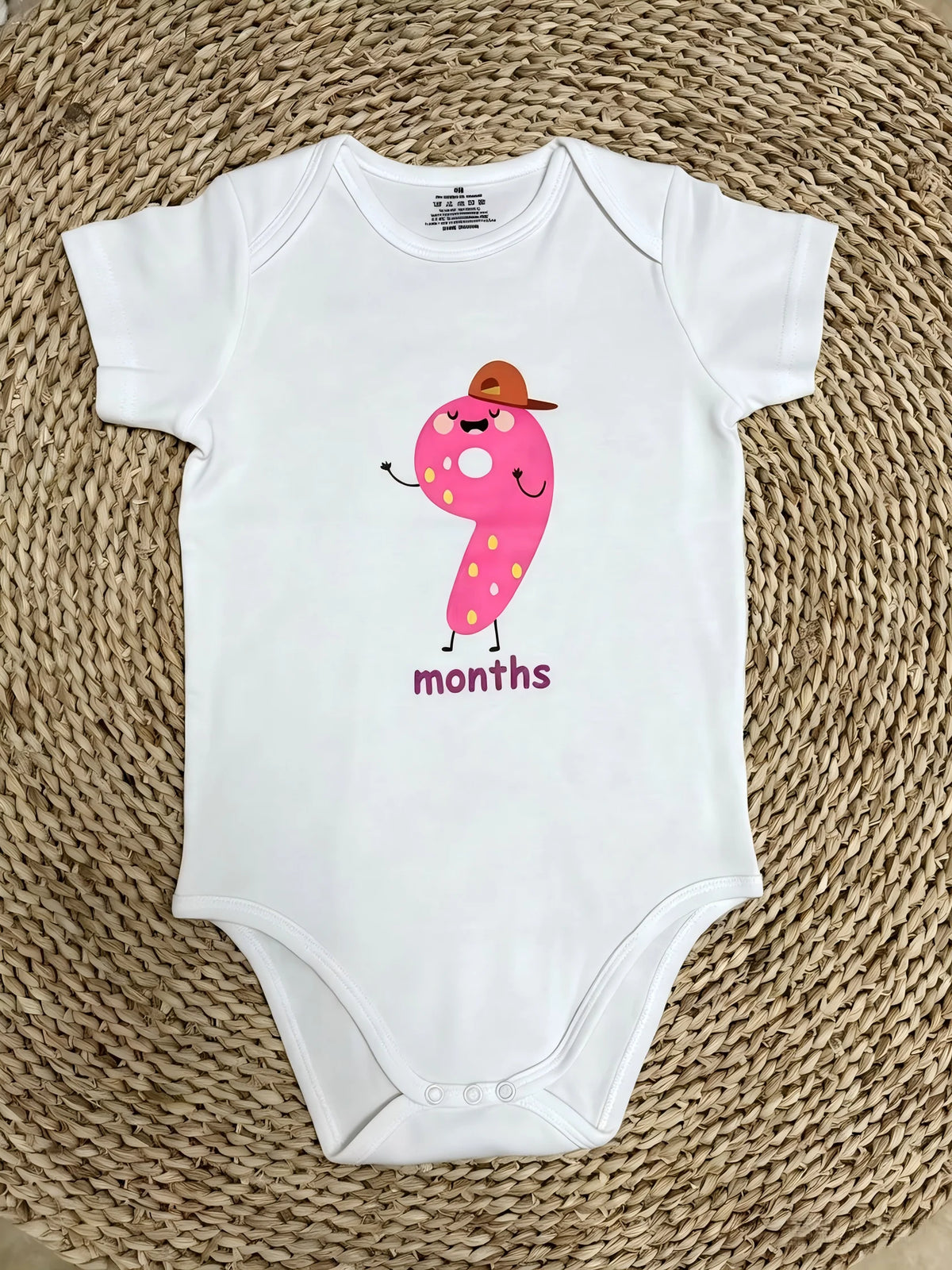 USA Shop Baby Short Sleeves Cotton Bodysuit Newborn Daily Rompers