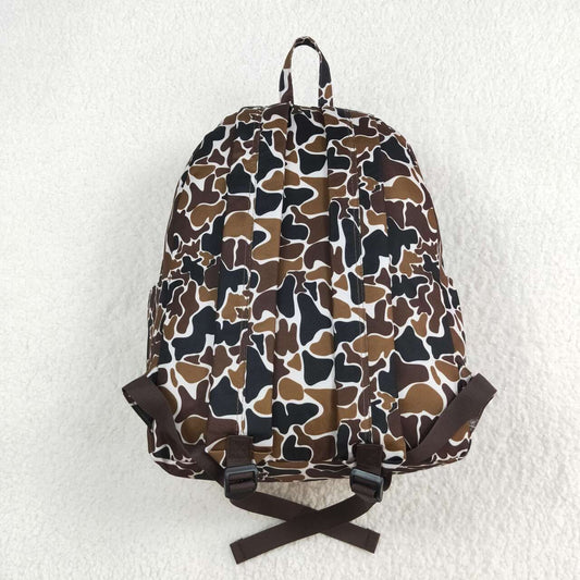 USA Shop Baby Boys Kids Brown Camo Backpack Bag