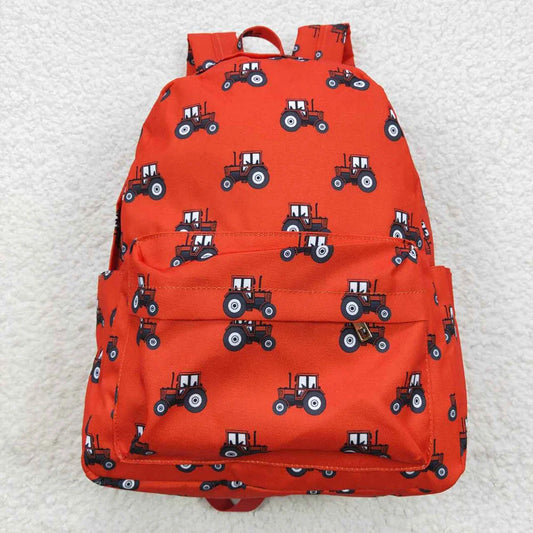 USA Shop Baby Boys Kids Tractors Farm Zipper Backpack School Bag