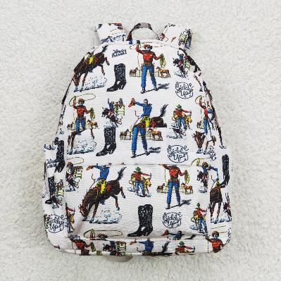 USA Shop Baby Boys Kids Western Rodeo Boots Backpack Bag