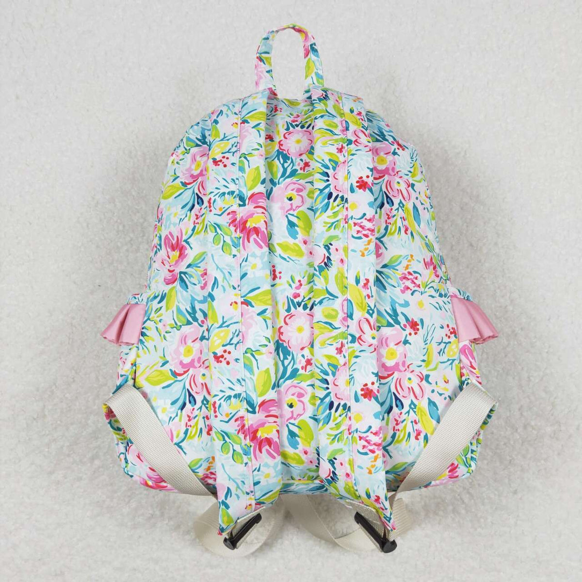 USA Shop Baby Girls Kids Flower Ruffle Backpack School Bag