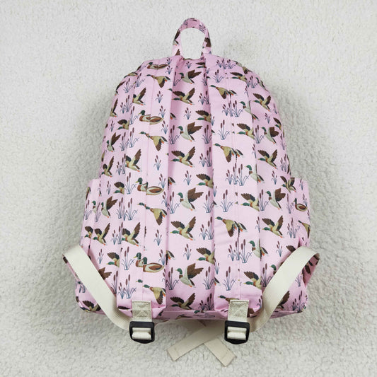 USA Shop Baby Girls Ducks School Backpack Pink Bag