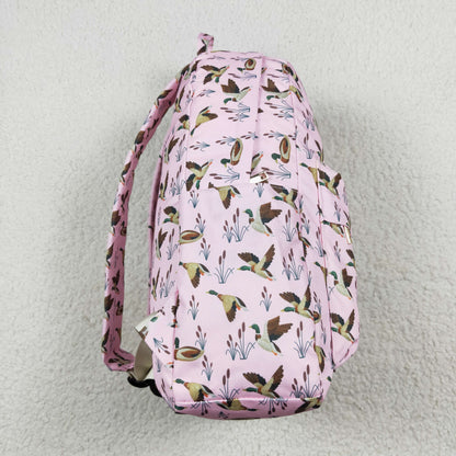 USA Shop Baby Girls Ducks School Backpack Pink Bag