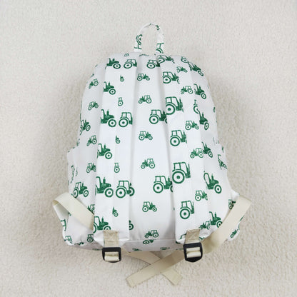 USA Shop Baby Kids Farm Trucks School Backpack Bag
