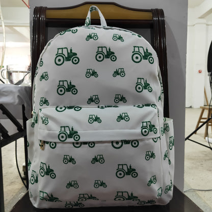 USA Shop Baby Kids Farm Trucks School Backpack Bag