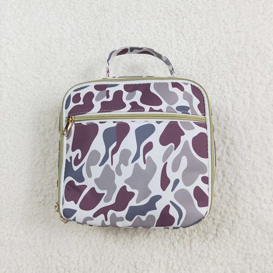 USA Shop Baby Kids Camo Lunch Box Dinner Picnic Thermal Bag