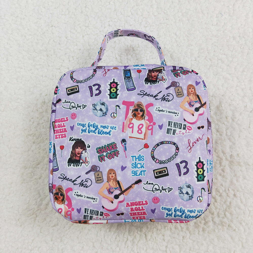 USA Shop Baby Girls Singer Lunch Dinner Picnic Purple Box Bag