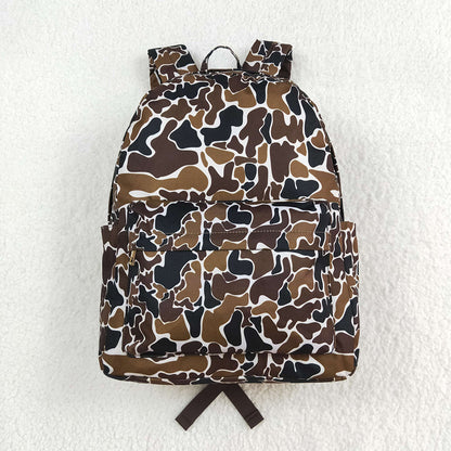 USA Shop Baby Boys Kids Brown Camo Backpack Bag