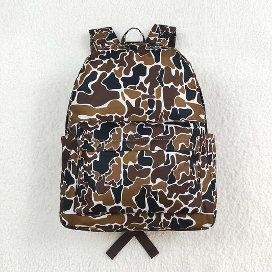 USA Shop Baby Boys Kids Brown Camo Backpack Bag