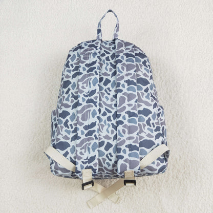 USA Shop Baby Kids Grey Camo School Backpack Bag