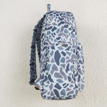 USA Shop Baby Kids Grey Camo School Backpack Bag