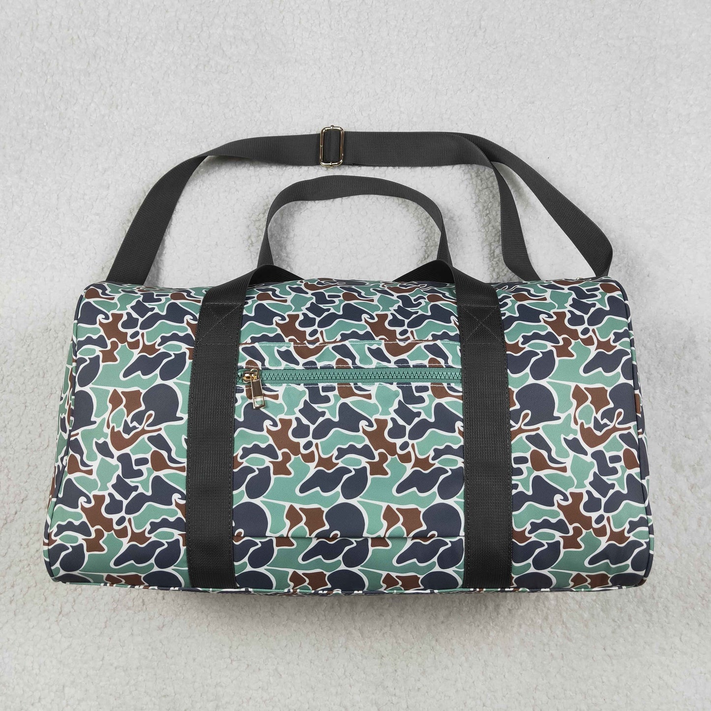USA Shop Southern Green Camo Gym Travel Bag