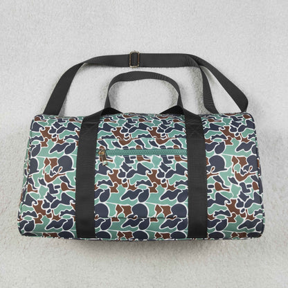 USA Shop Southern Green Camo Gym Travel Bag