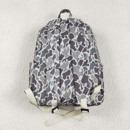 USA Shop Baby Kids Embroidery Dogs Camo School Backpack Bag