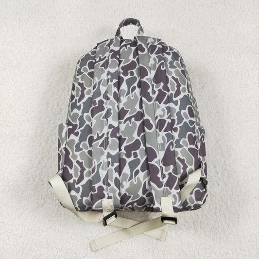 USA Shop Baby Kids Embroidery Dogs Camo School Backpack Bag