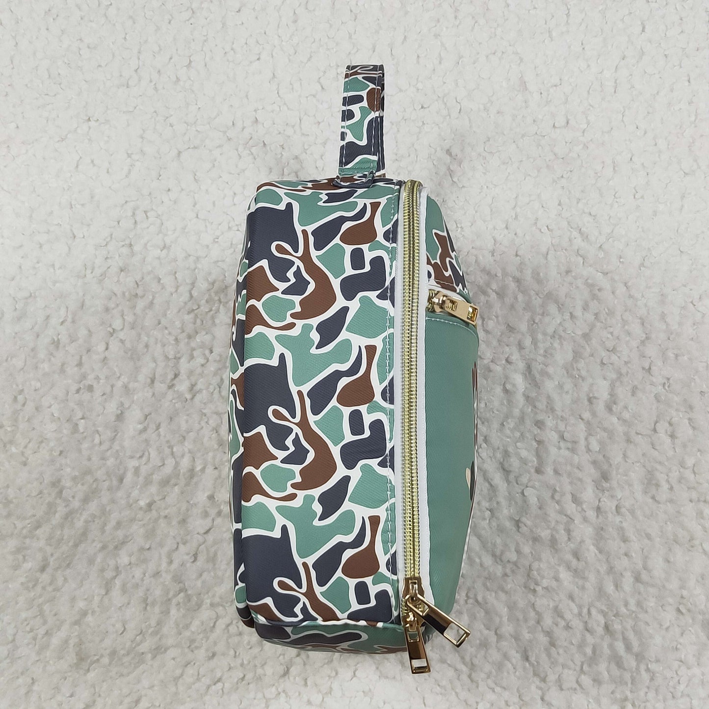 USA Shop Baby Kids Ducks School Green Camo Lunch Box