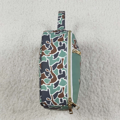 USA Shop Baby Kids Ducks School Green Camo Lunch Box