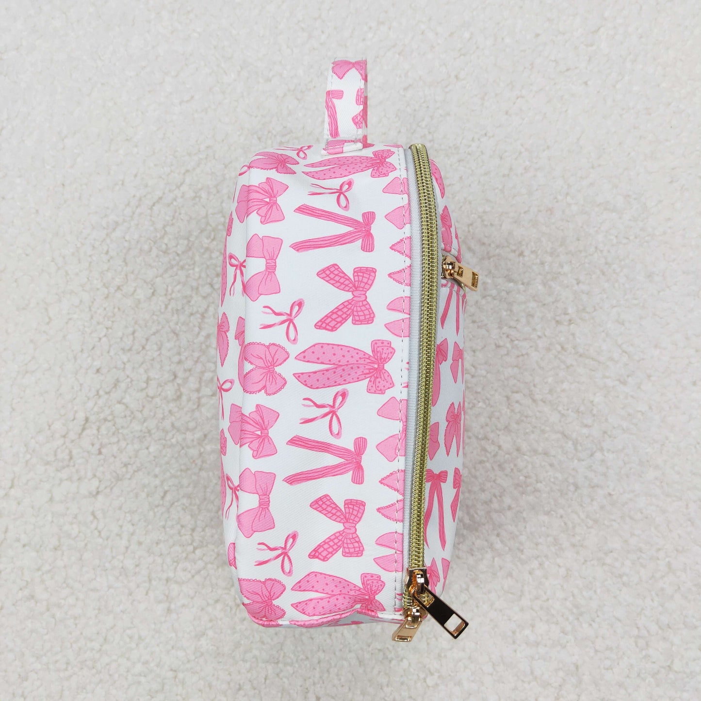 USA Shop Baby Kids Pink Bows School Lunch Box