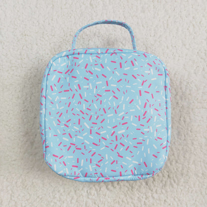 USA Shop Baby Kids Sprinkles Drip School Blue Lunch Box
