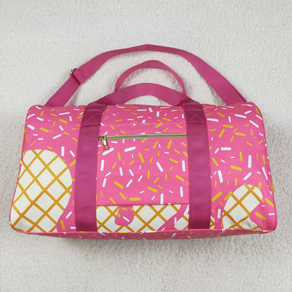 USA Shop Sprinkles Drip Pink Duffle Gym Travel Bag