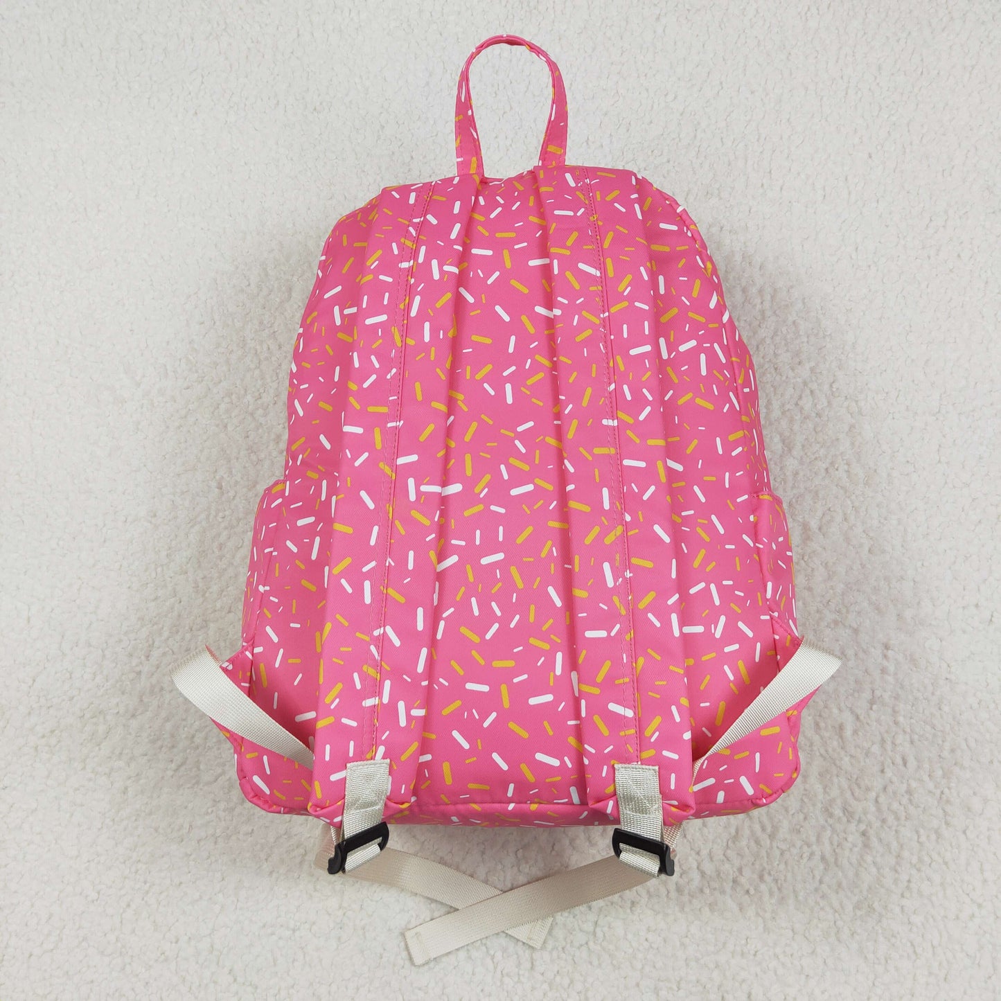 USA Shop Baby Girls Sprinkles Drip School Backpack Pink Bag