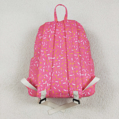 USA Shop Baby Girls Sprinkles Drip School Backpack Pink Bag