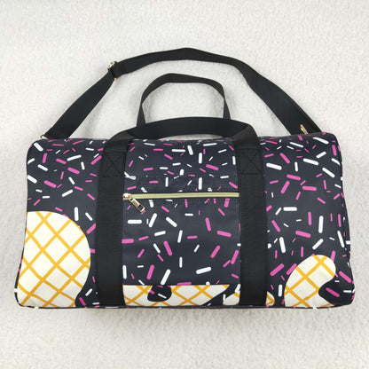 USA Shop Black Sprinkles Drip Travel Gym Bag