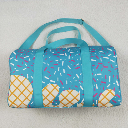 USA Shop Blue Sprinkles Drip Travel Gym Bag