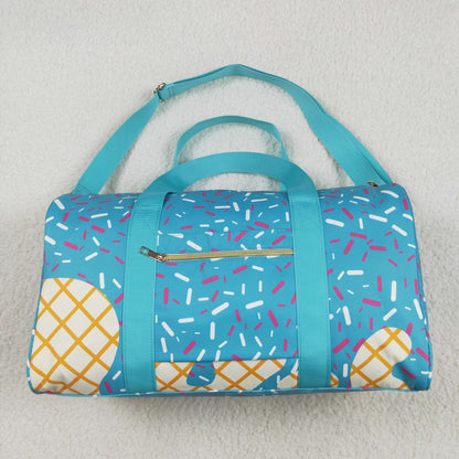 USA Shop Blue Sprinkles Drip Travel Gym Bag