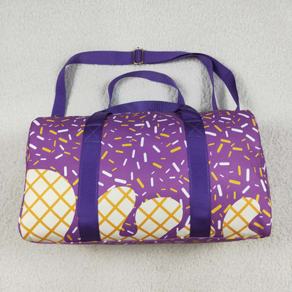 USA Shop Purple Drip Sprinkles Travel Gym Bag