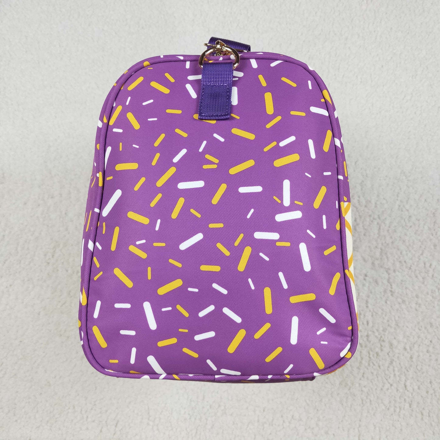 USA Shop Purple Drip Sprinkles Travel Gym Bag